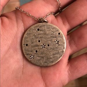 Virgo constellation necklace